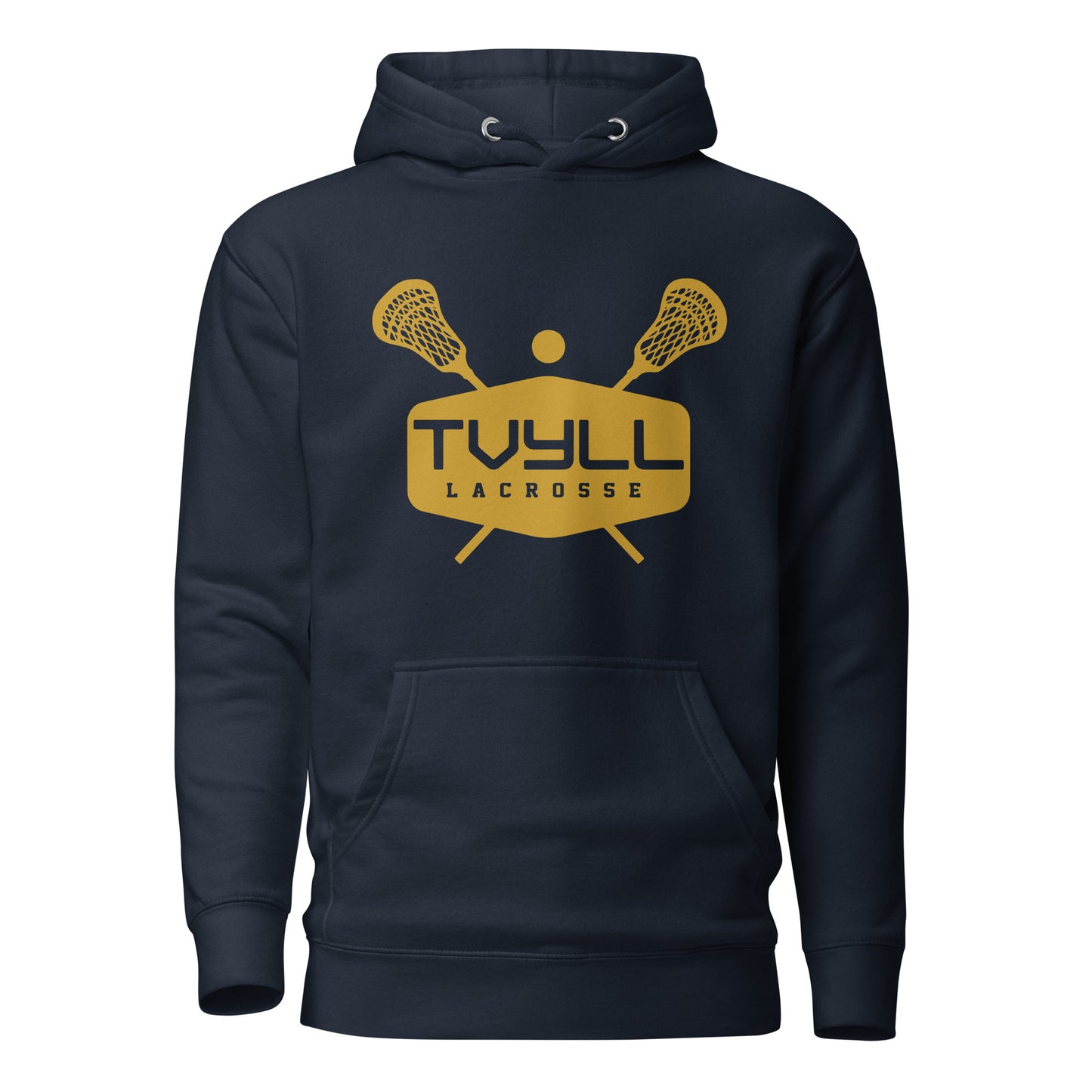 Adult TVYLL Lacrosse Cotton Heritage Hoodie