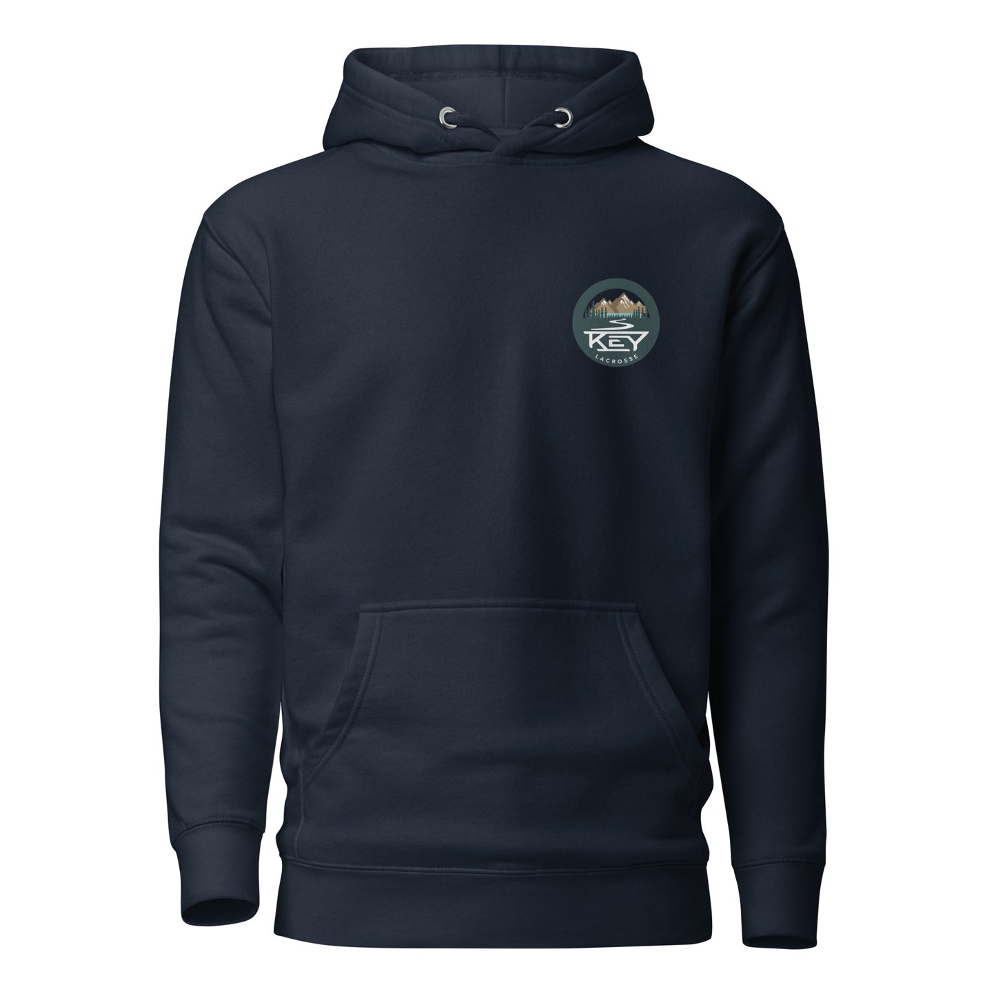 Adult Key Lacrosse Cotton Heritage Hoodie