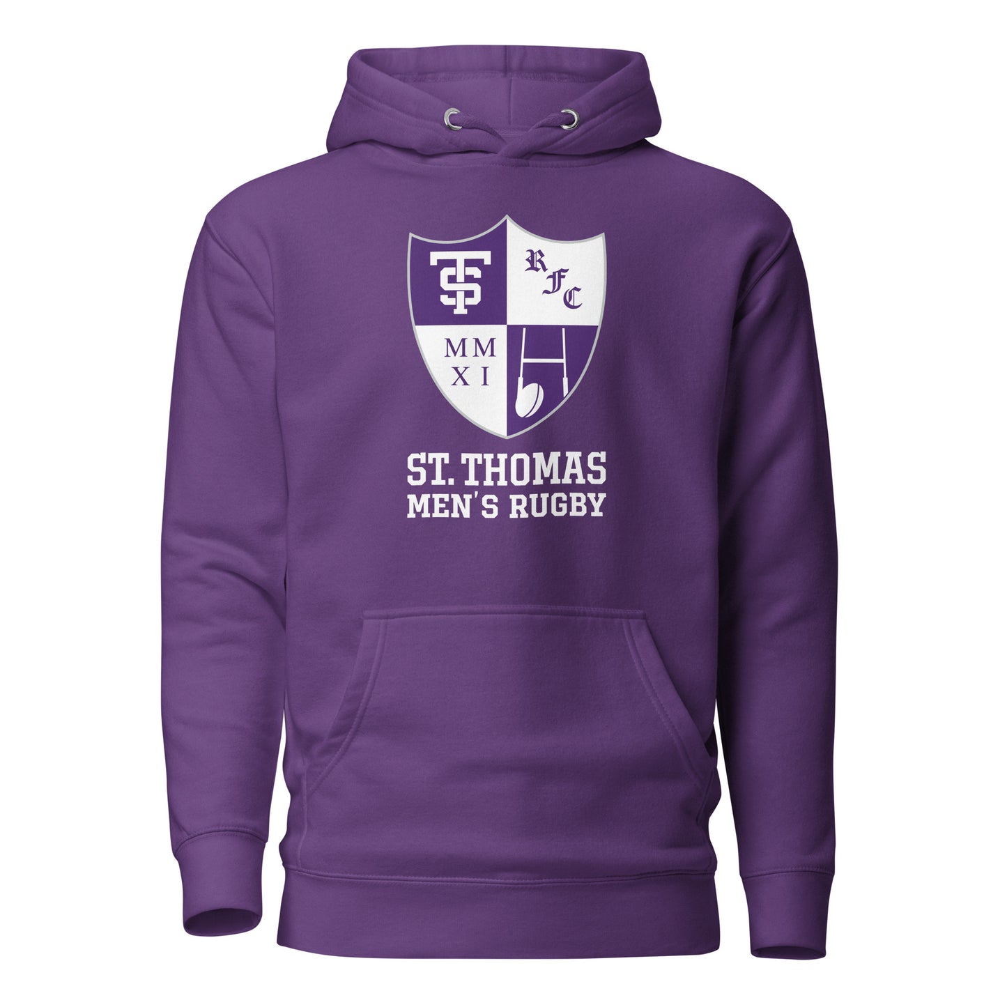 Adult UST Rugby Cotton Heritage Hoodie