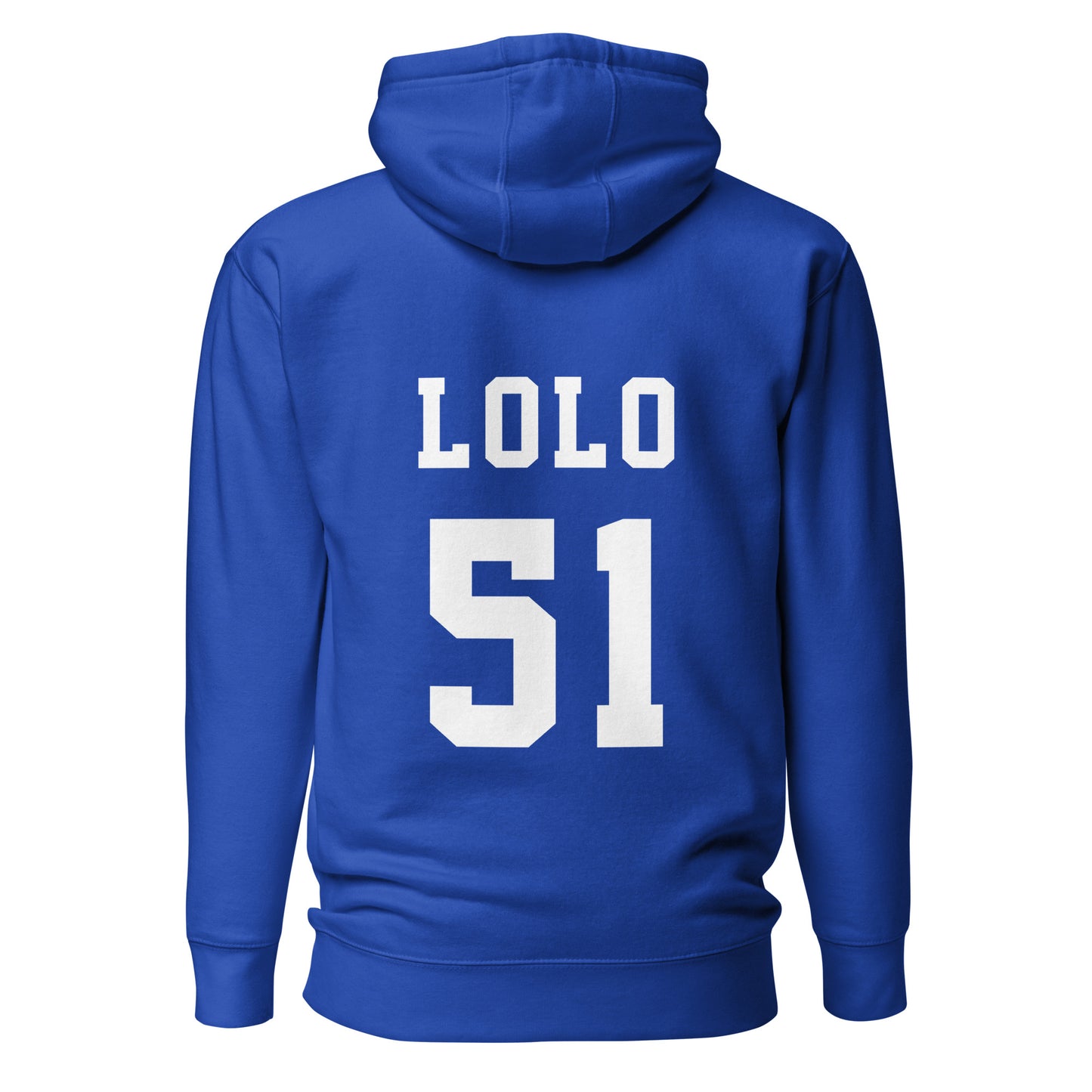 Adult Hopkins Lacrosse Cotton Heritage Hoodie - LOLO 51