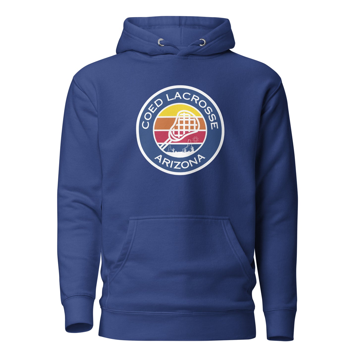 Adult Coed Lacrosse Cotton Heritage Premium Hoodie