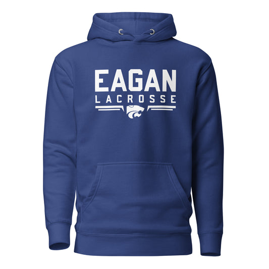 Adult Eagan Lacrosse Cotton Heritage Hoodie
