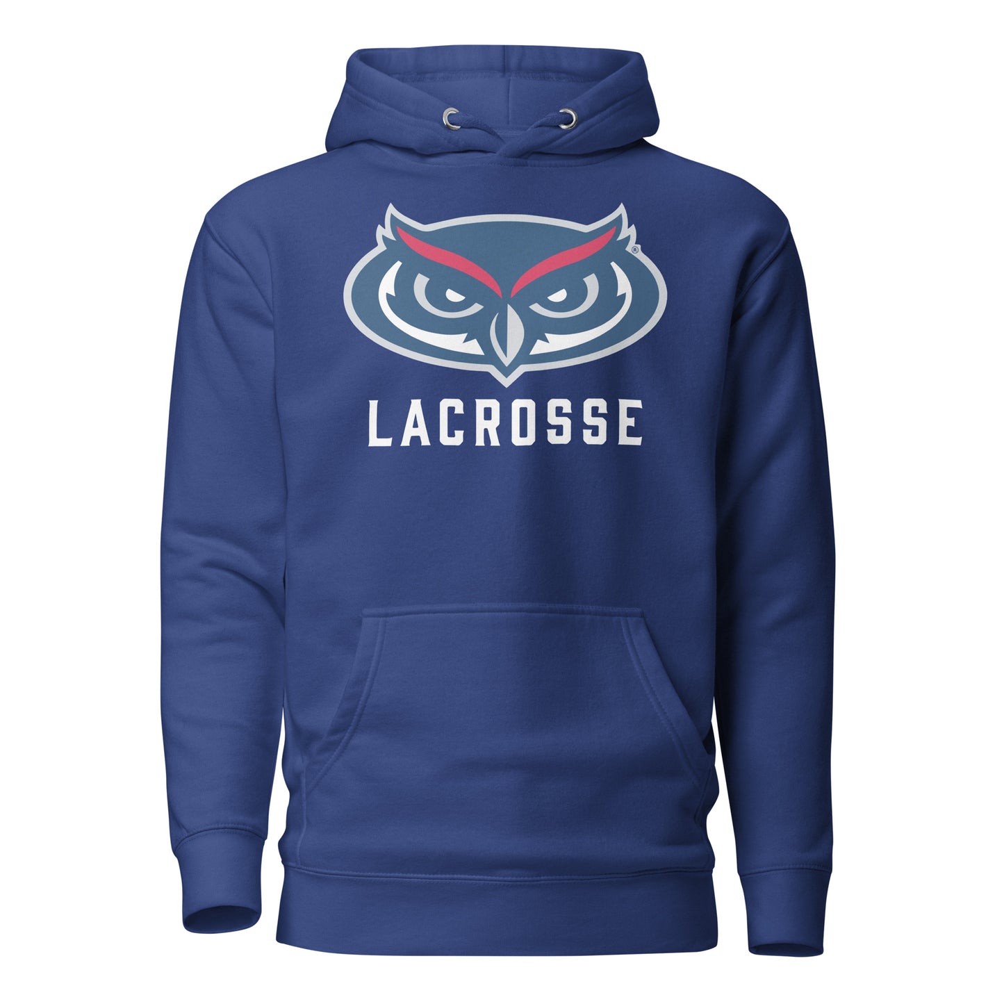 Adult FAU Lacrosse Cotton Heritage Hoodie