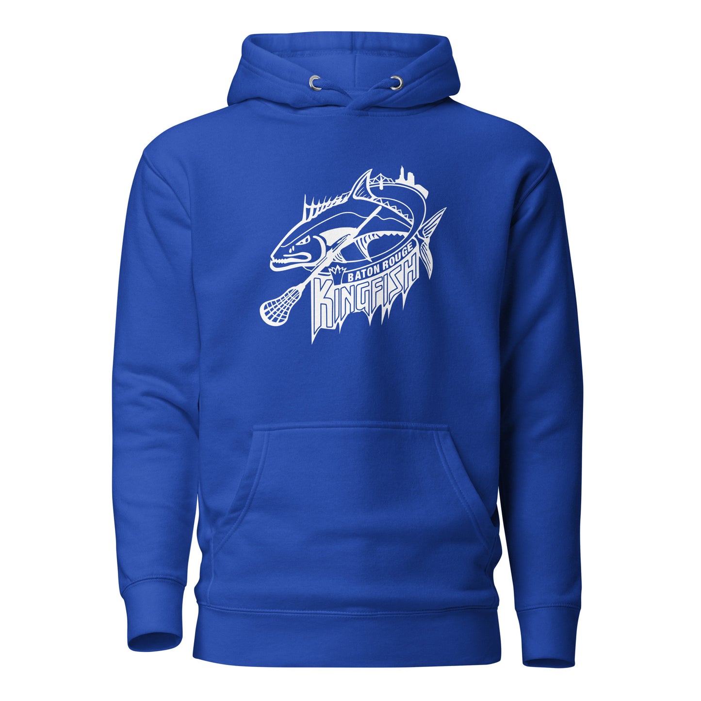 Adult Kingfish Lacrosse Cotton Heritage Hoodie