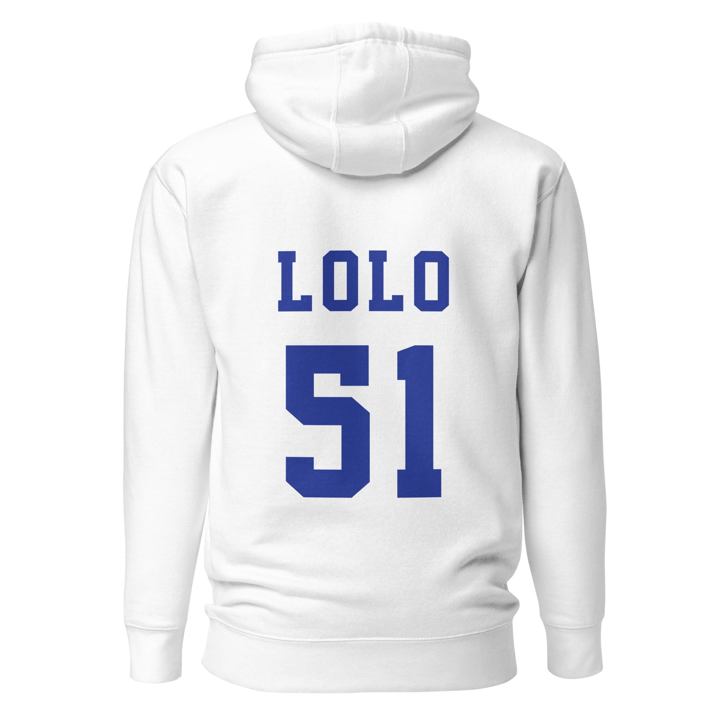 Adult Hopkins Lacrosse Cotton Heritage Hoodie - LOLO 51