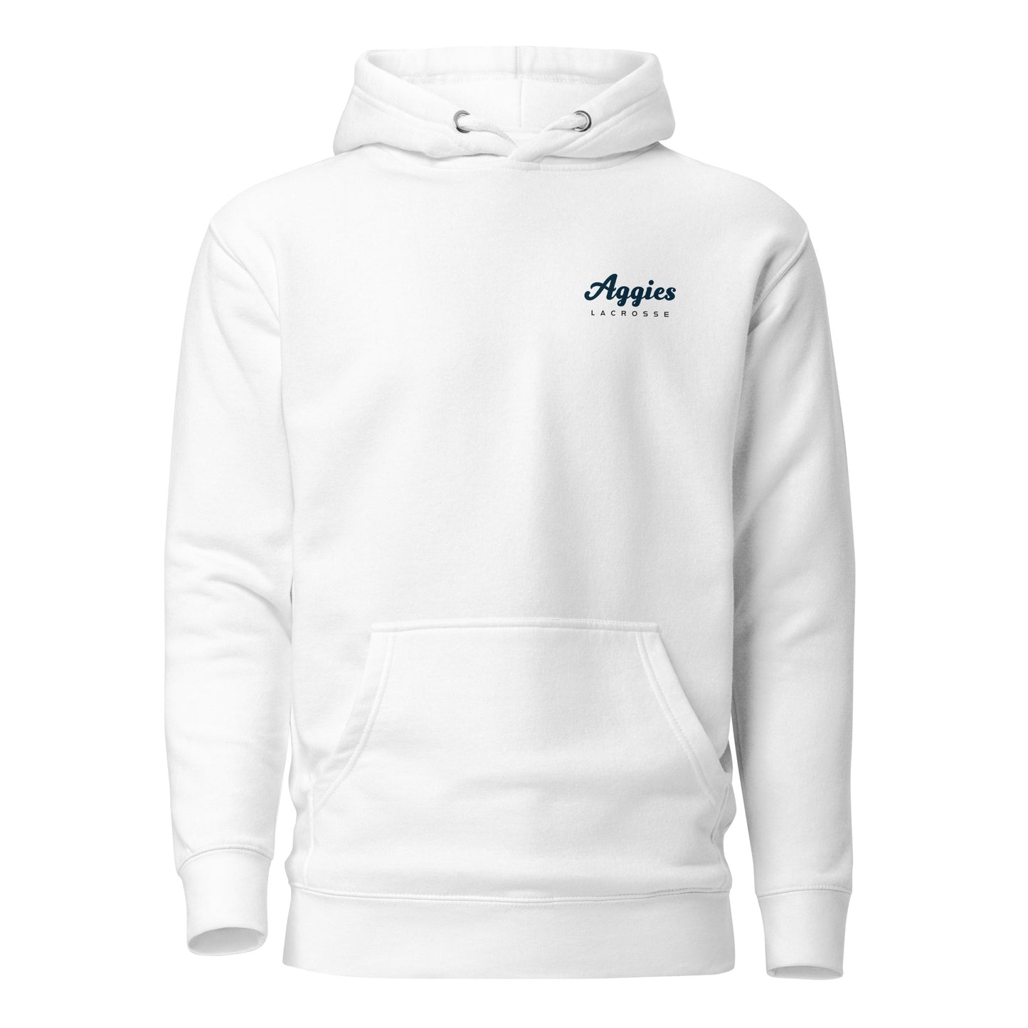 Adult USU Lacrosse Cotton Heritage Hoodie