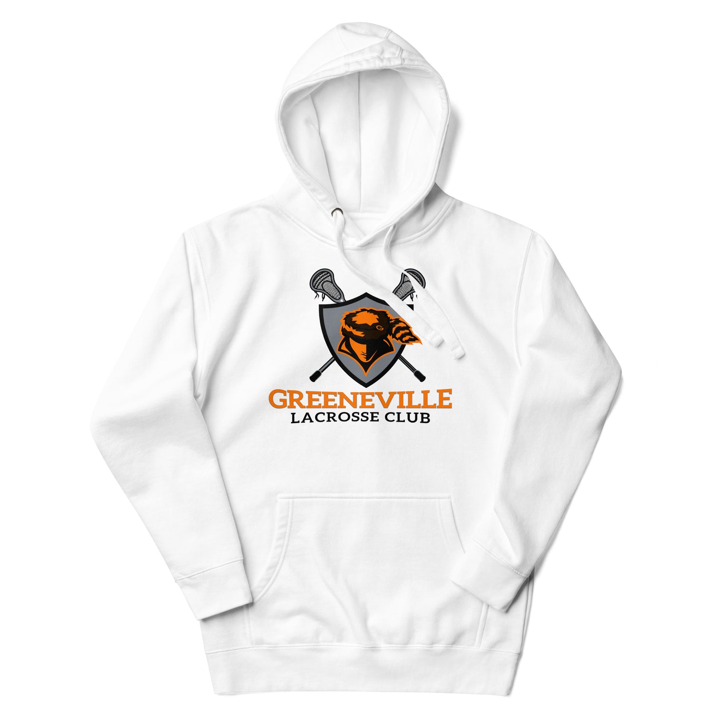 Adult Greeneville Lacrosse Cotton Heritage Hoodie