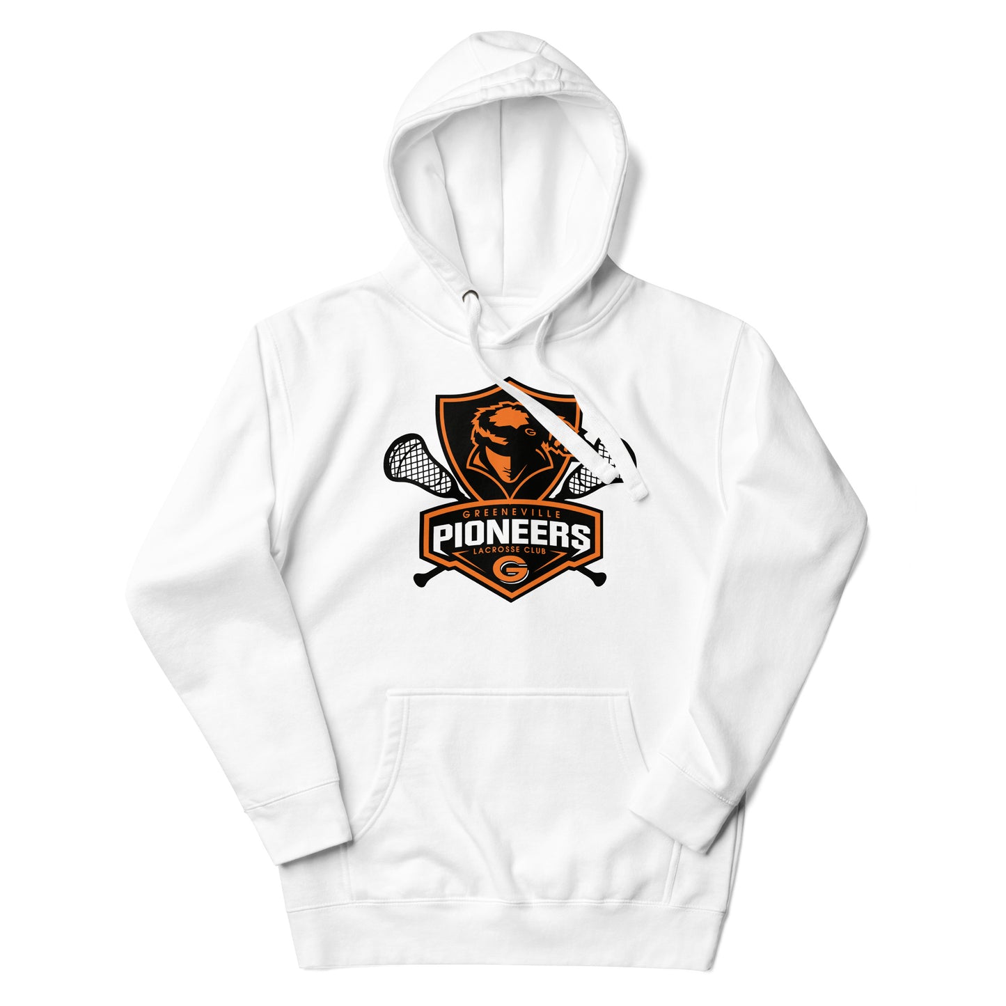Adult Greeneville Lacrosse Cotton Heritage Hoodie