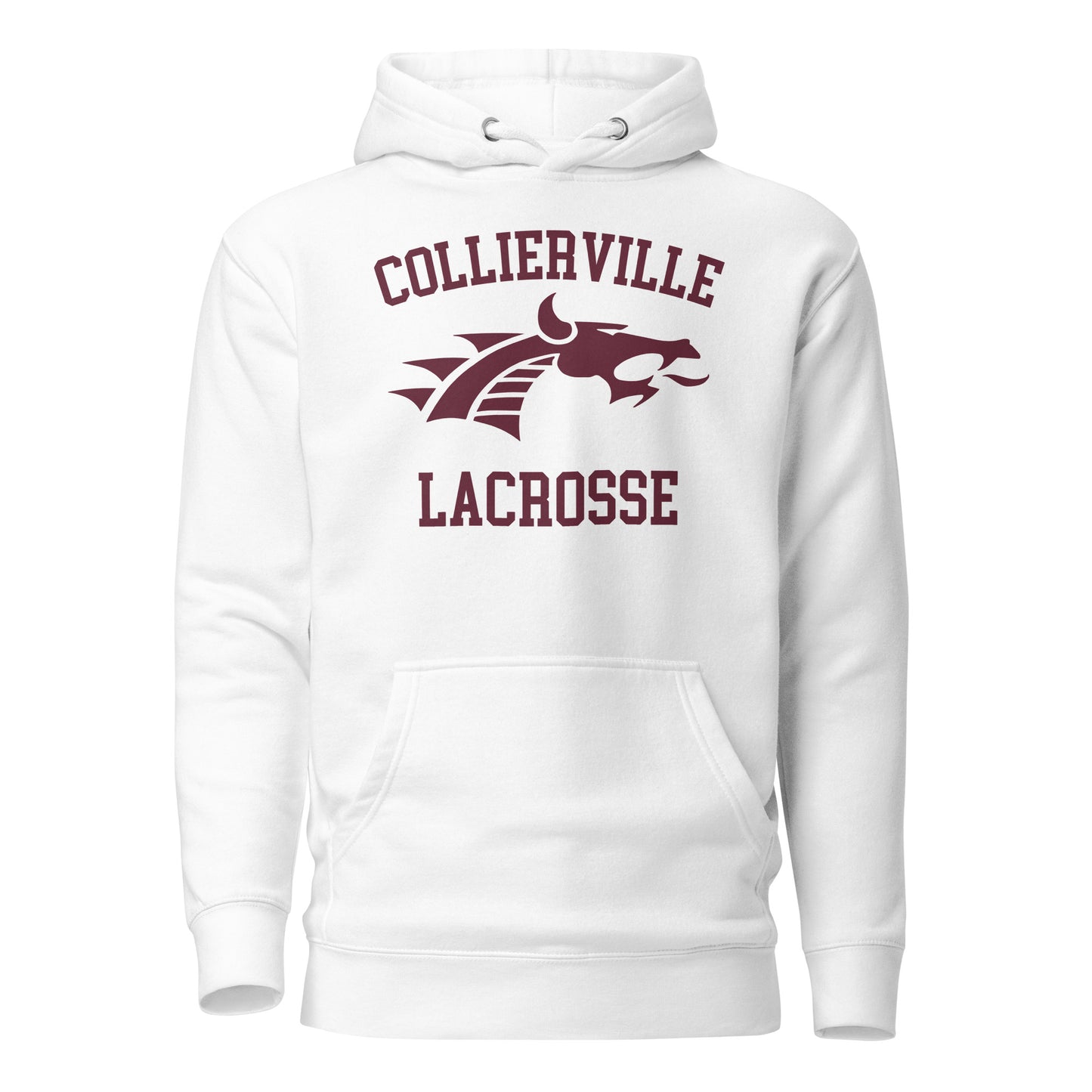 Adult Collierville Lacrosse Cotton Heritage Hoodie