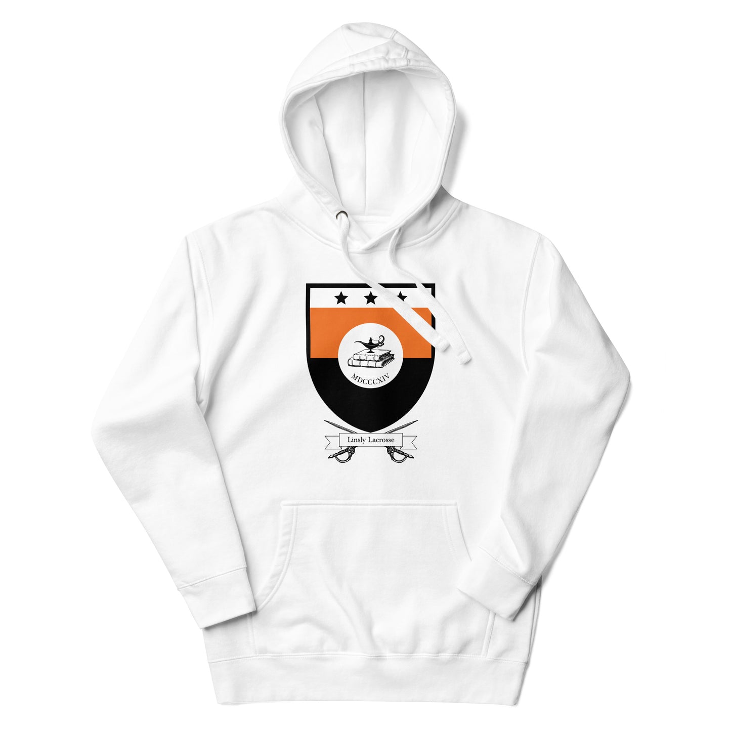 Adult Linsly Lacrosse Cotton Heritage Hoodie