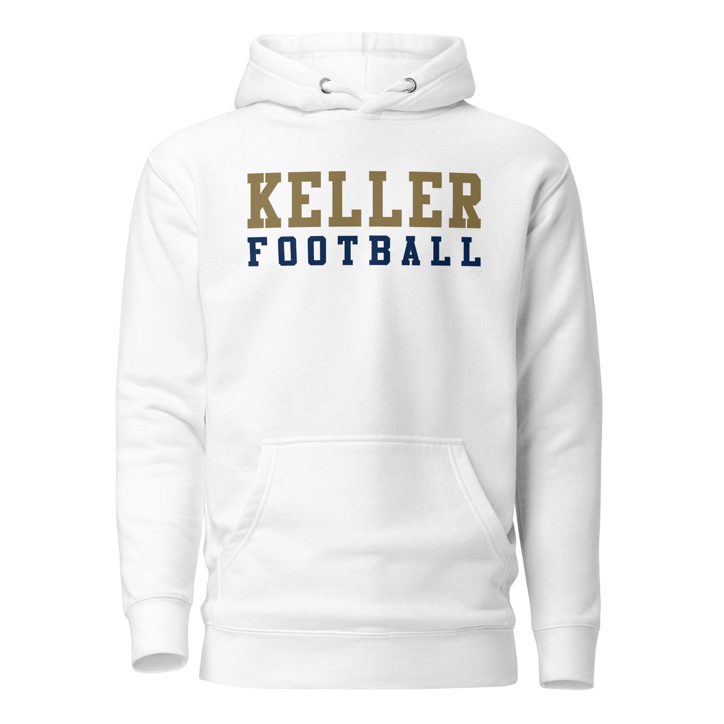 Adult Keller Football Cotton Heritage Hoodie | Water Tower