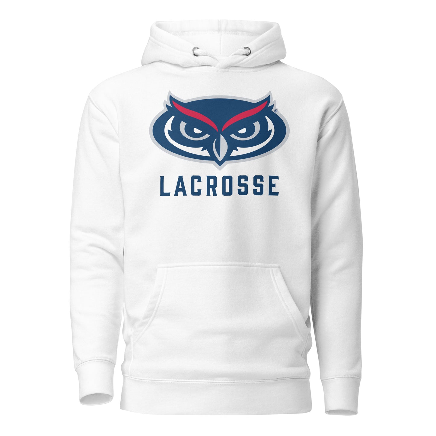 Adult FAU Lacrosse Cotton Heritage Hoodie