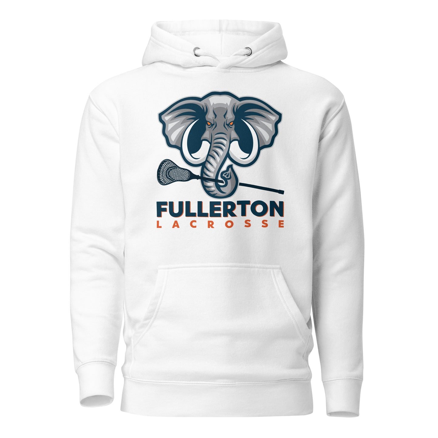 Adult CSUF Lacrosse Cotton Heritage Hoodie