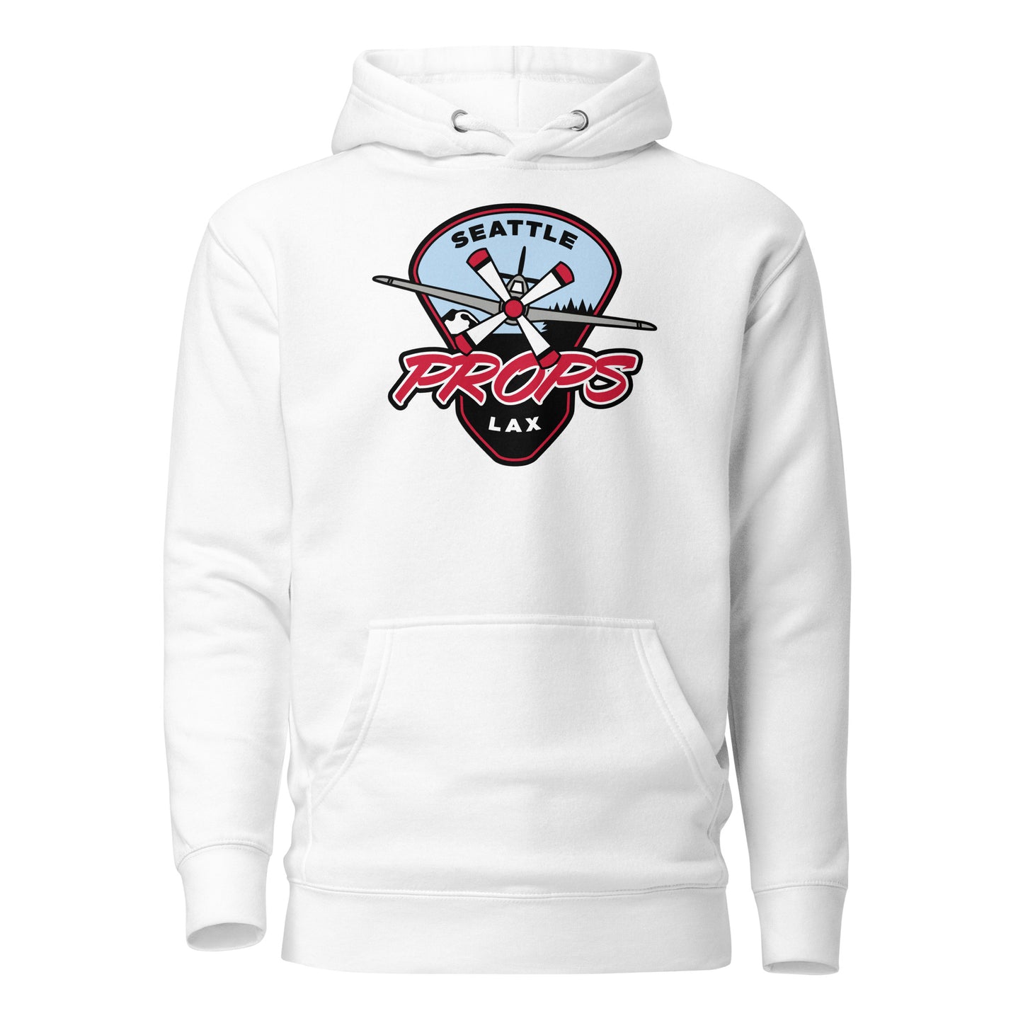 Adult Seattle Props Lacrosse Cotton Heritage Hoodie