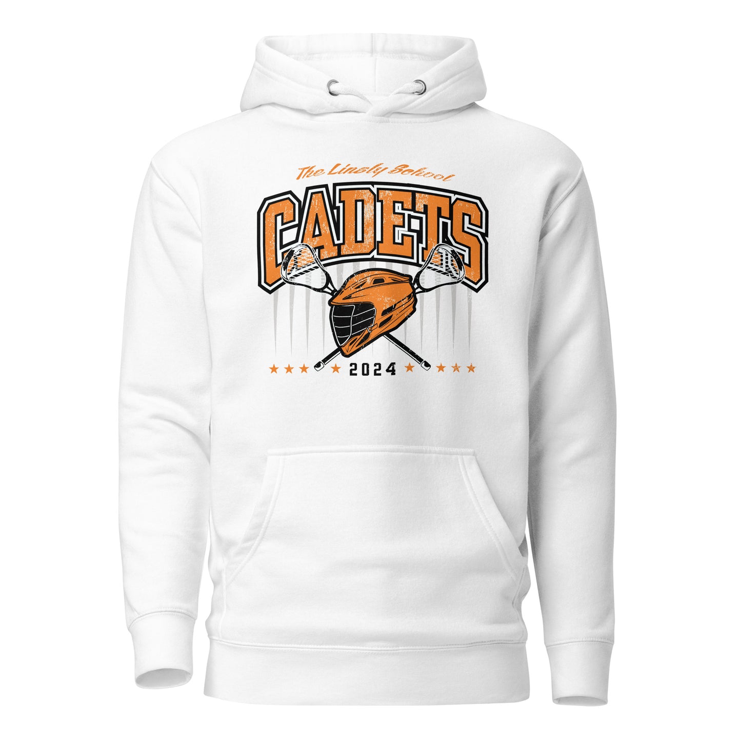 Adult Linsly Lacrosse Cotton Heritage Hoodie