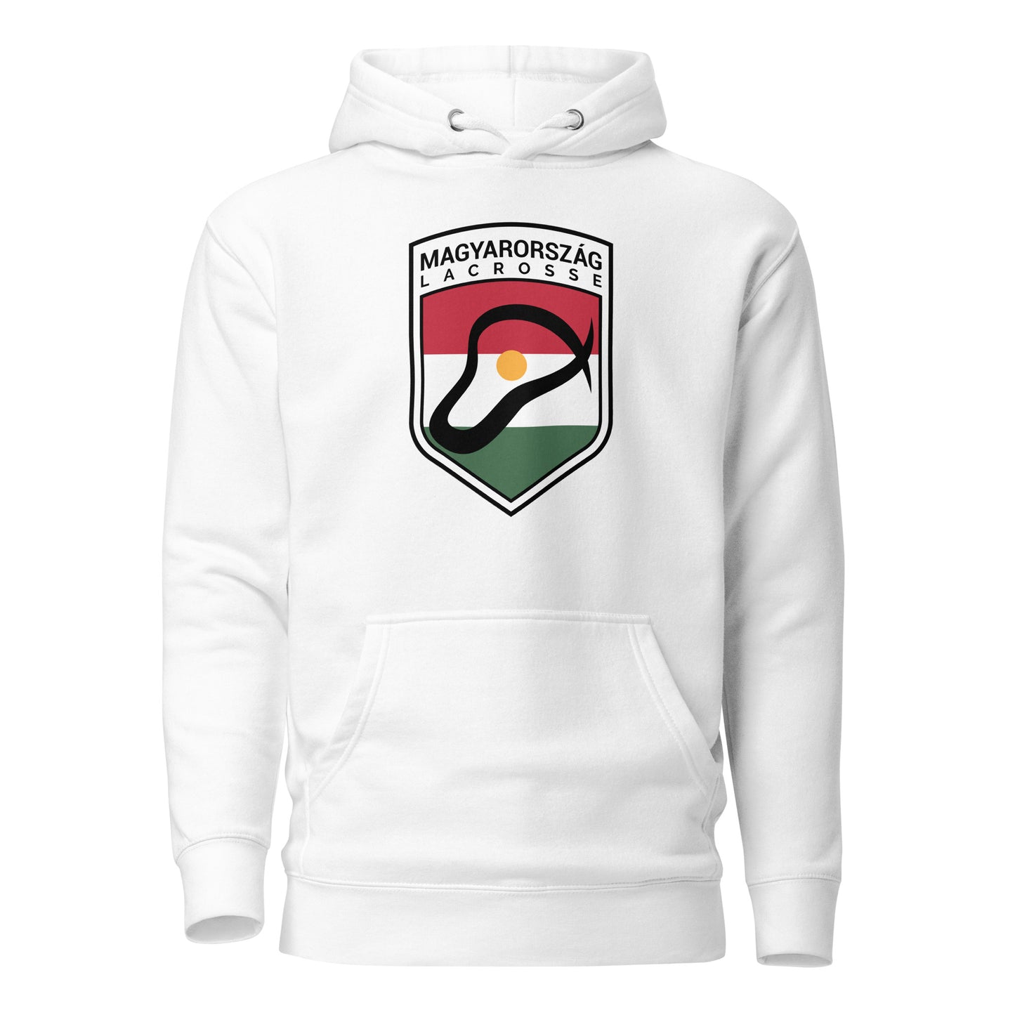 Adult Hungary Lacrosse Cotton Heritage Hoodie