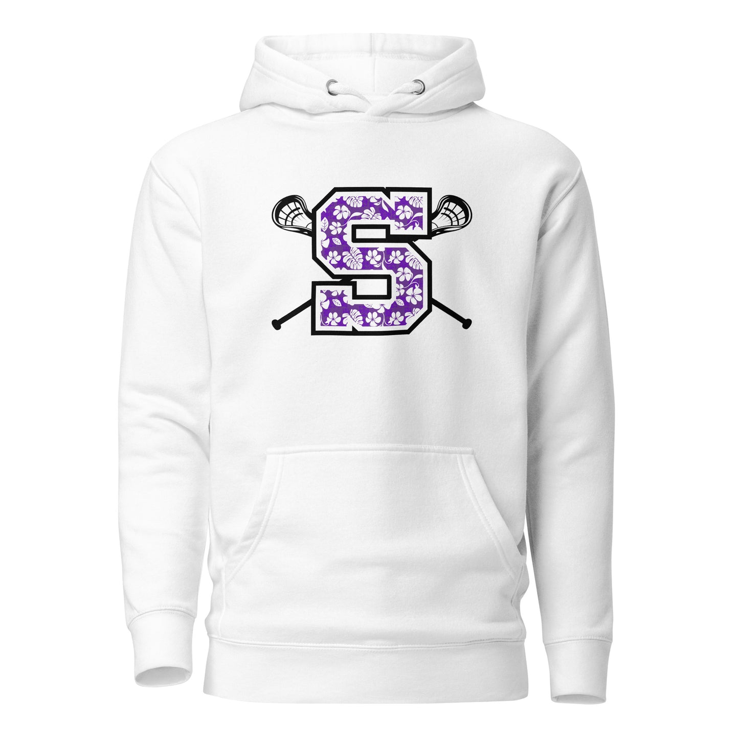 Adult Sunset Lacrosse Cotton Heritage Hoodie