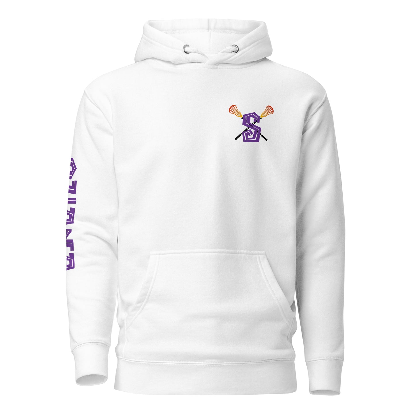 Adult Sunset Lacrosse Cotton Heritage Hoodie