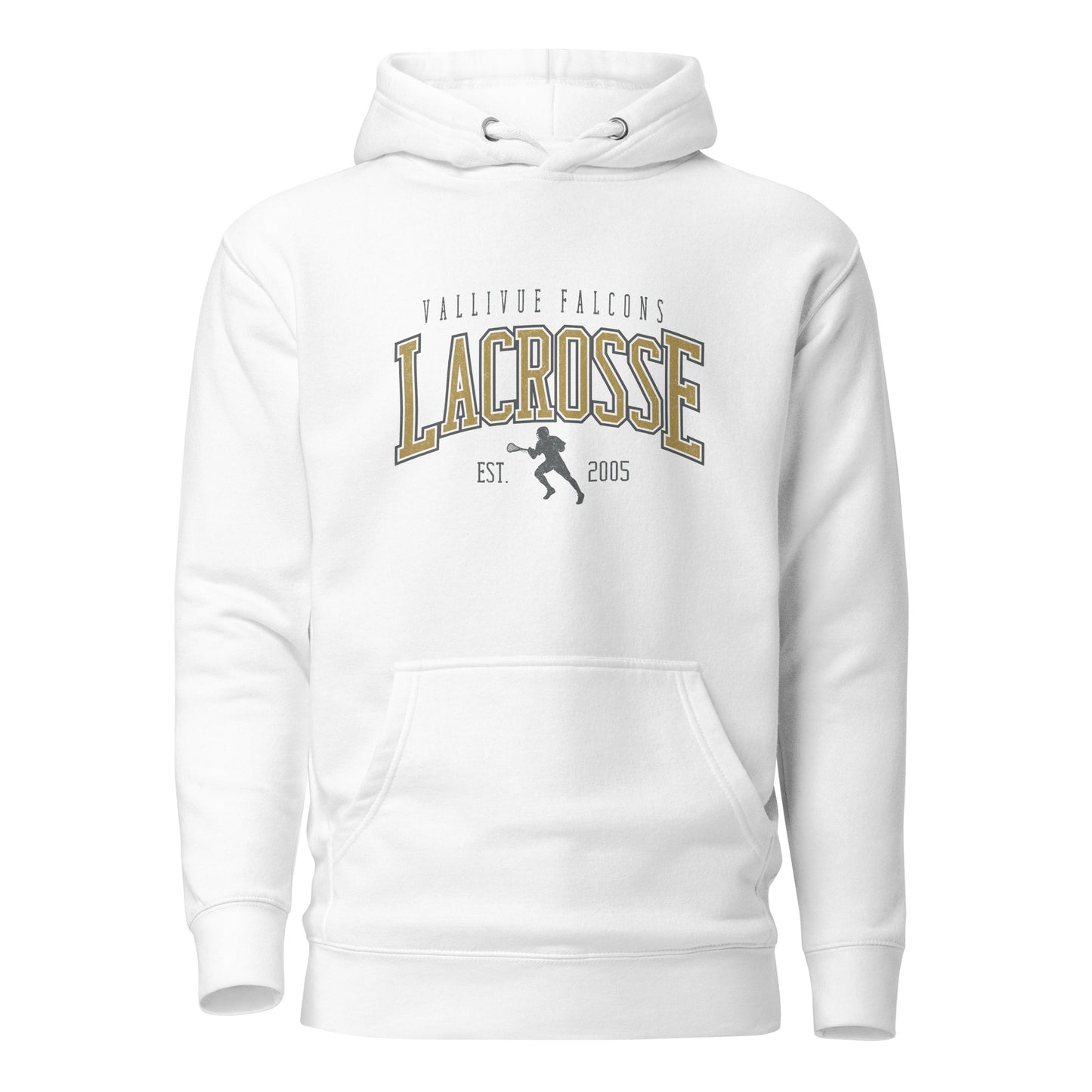 Adult Vallivue Lacrosse Cotton Heritage Hoodie