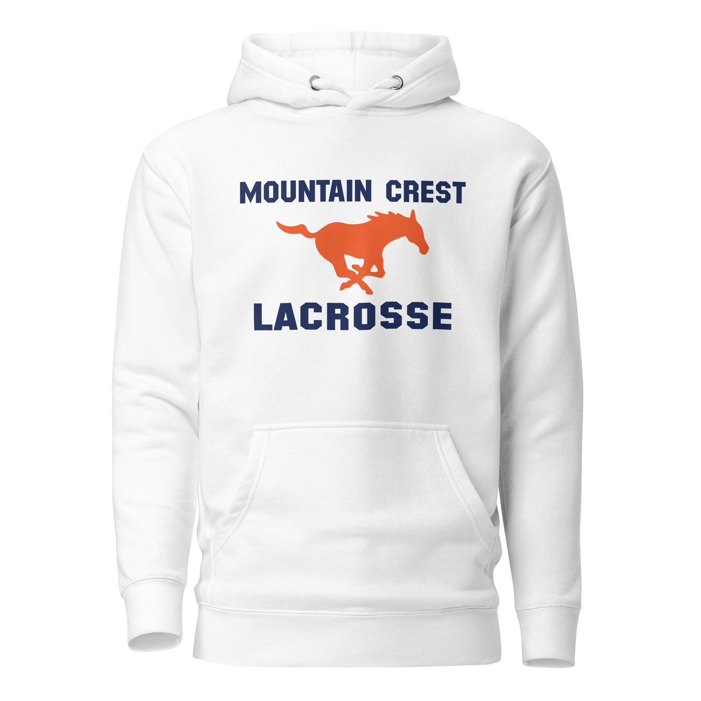 Adult Mountain Crest Lacrosse Cotton Heritage Hoodie
