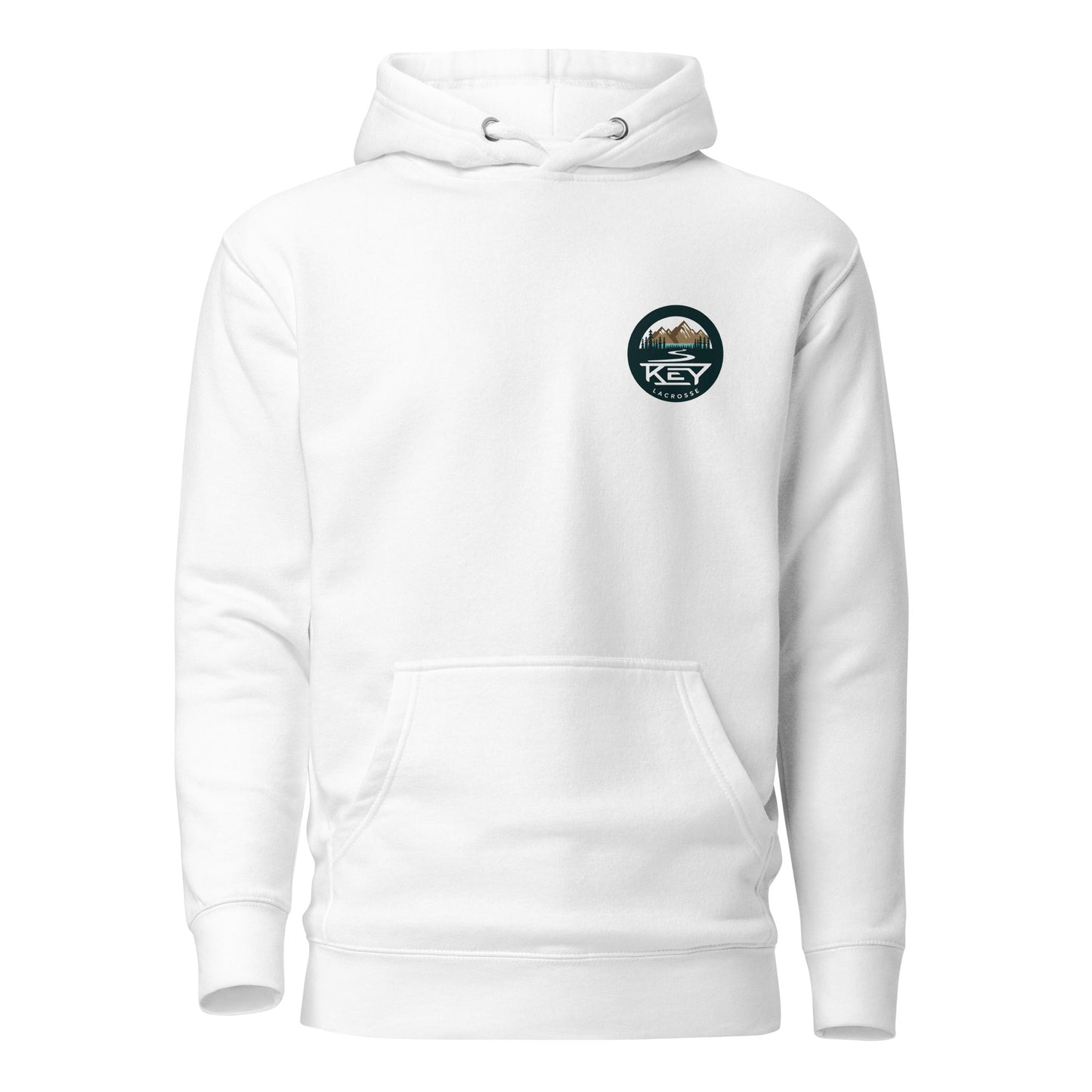 Adult Key Lacrosse Cotton Heritage Hoodie
