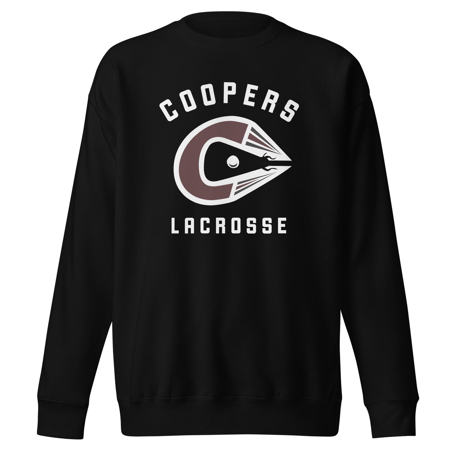 Adult Coopers Lacrosse Cotton Heritage Crewneck Sweatshirt