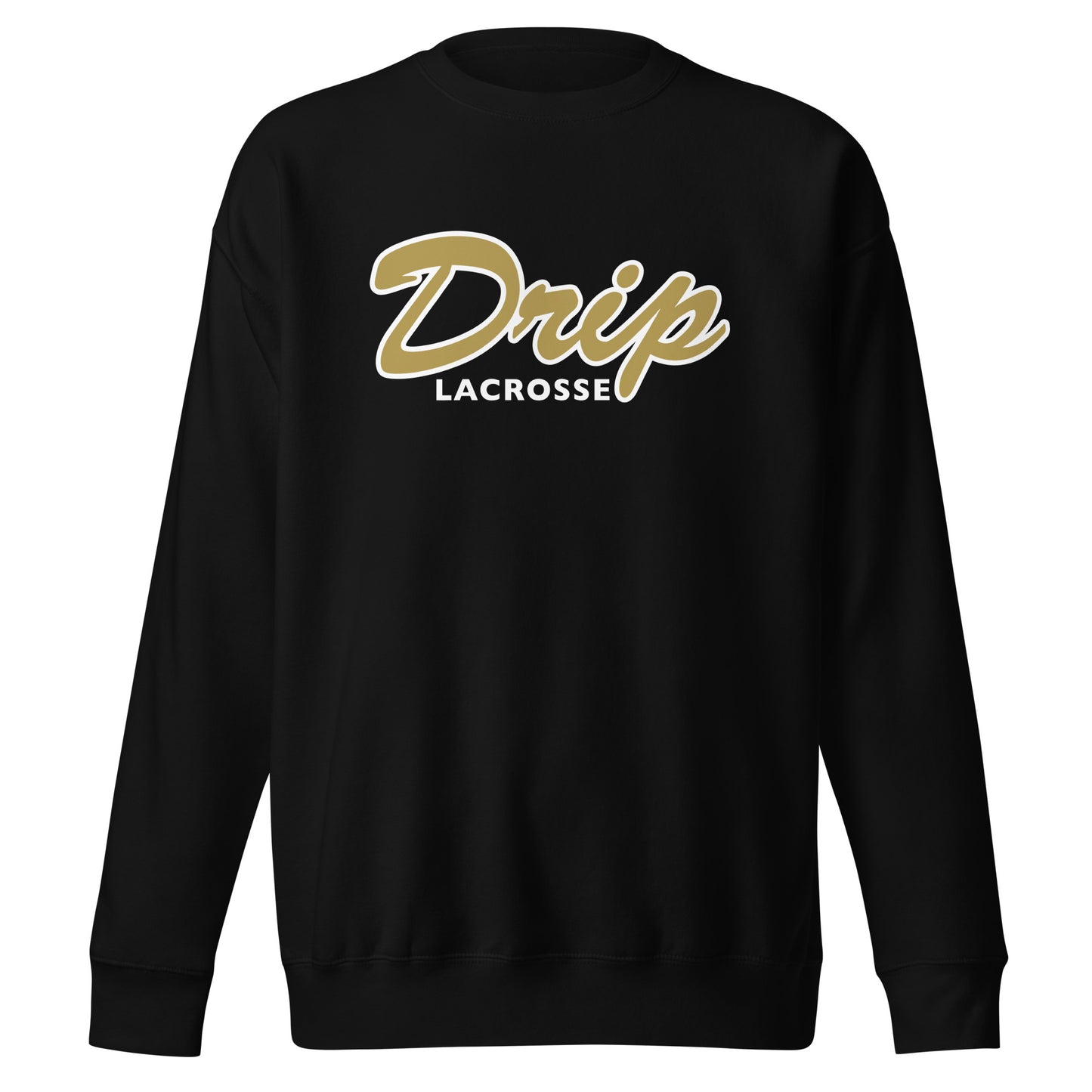Adult Drip Lacrosse Cotton Heritage Crewneck Sweatshirt
