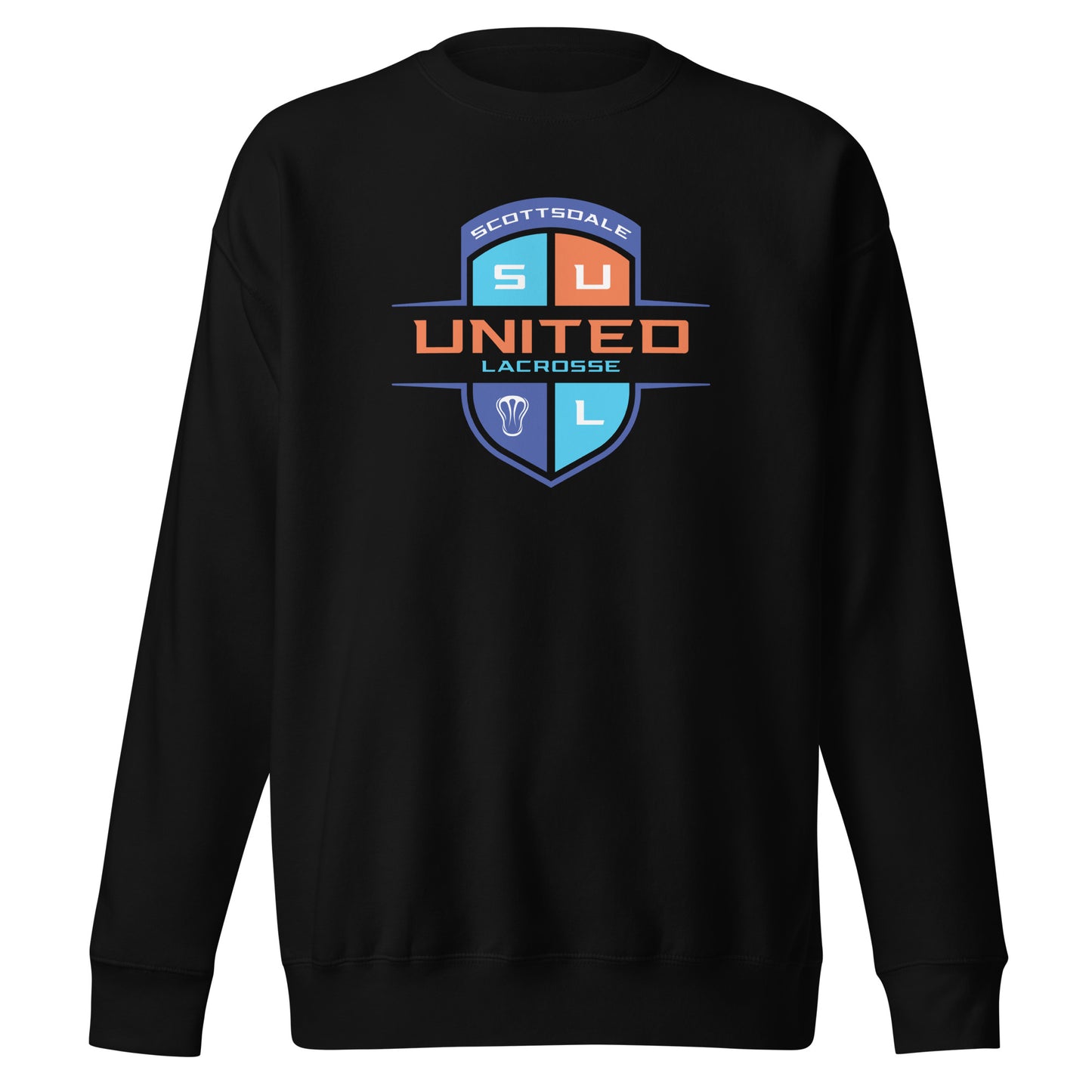 Adult United Lacrosse Club Cotton Heritage Crewneck Sweatshirt
