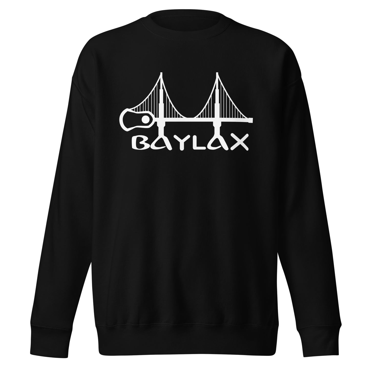 Adult BayLax Cotton Heritage Crewneck Sweatshirt
