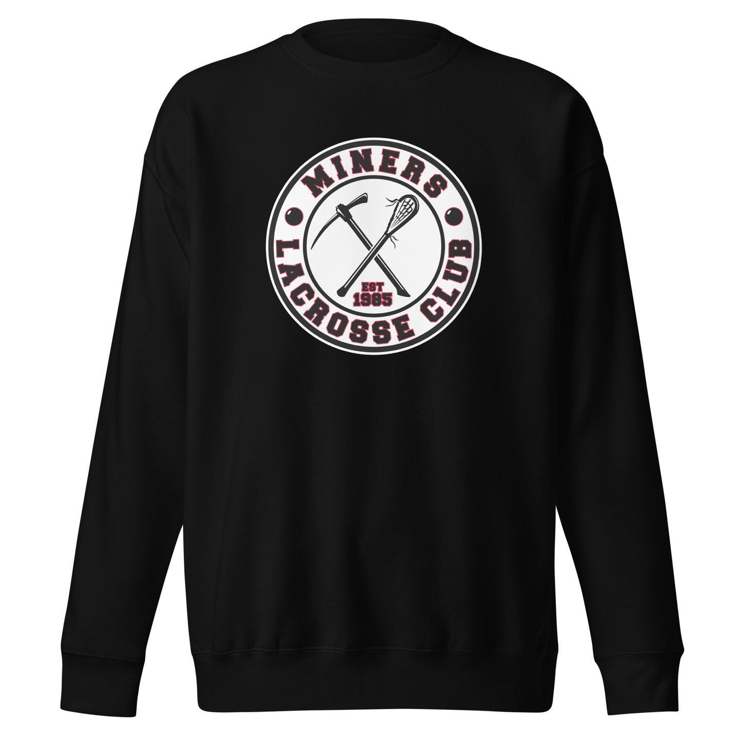 Adult Edmonton Miners Cotton Heritage Crewneck Sweatshirt