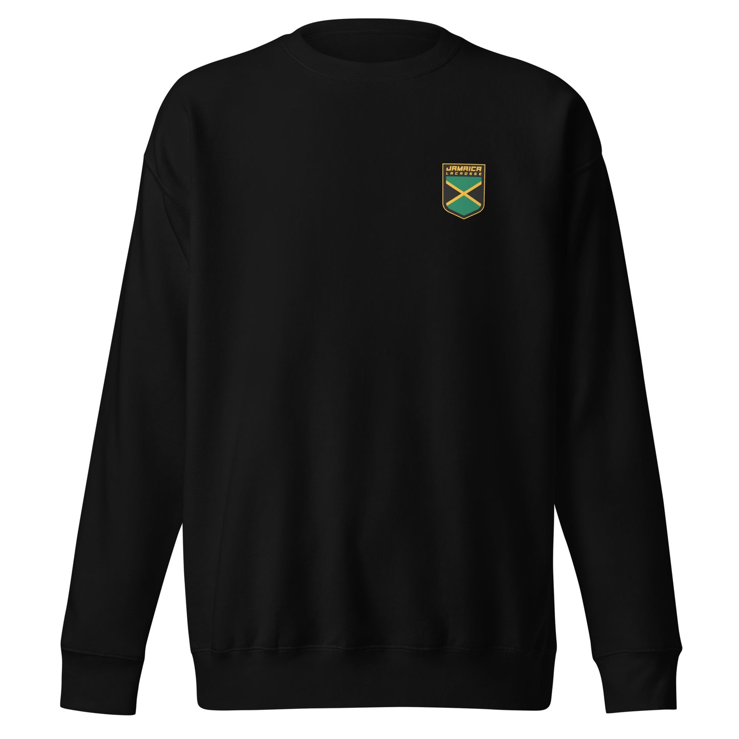 Adult Jamaica Lacrosse Cotton Heritage Crewneck Sweatshirt