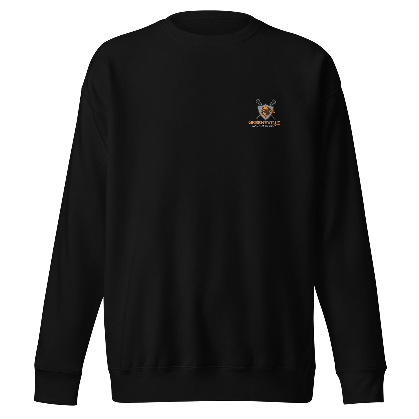 Adult Greeneville Lacrosse Cotton Heritage Crewneck Sweatshirt