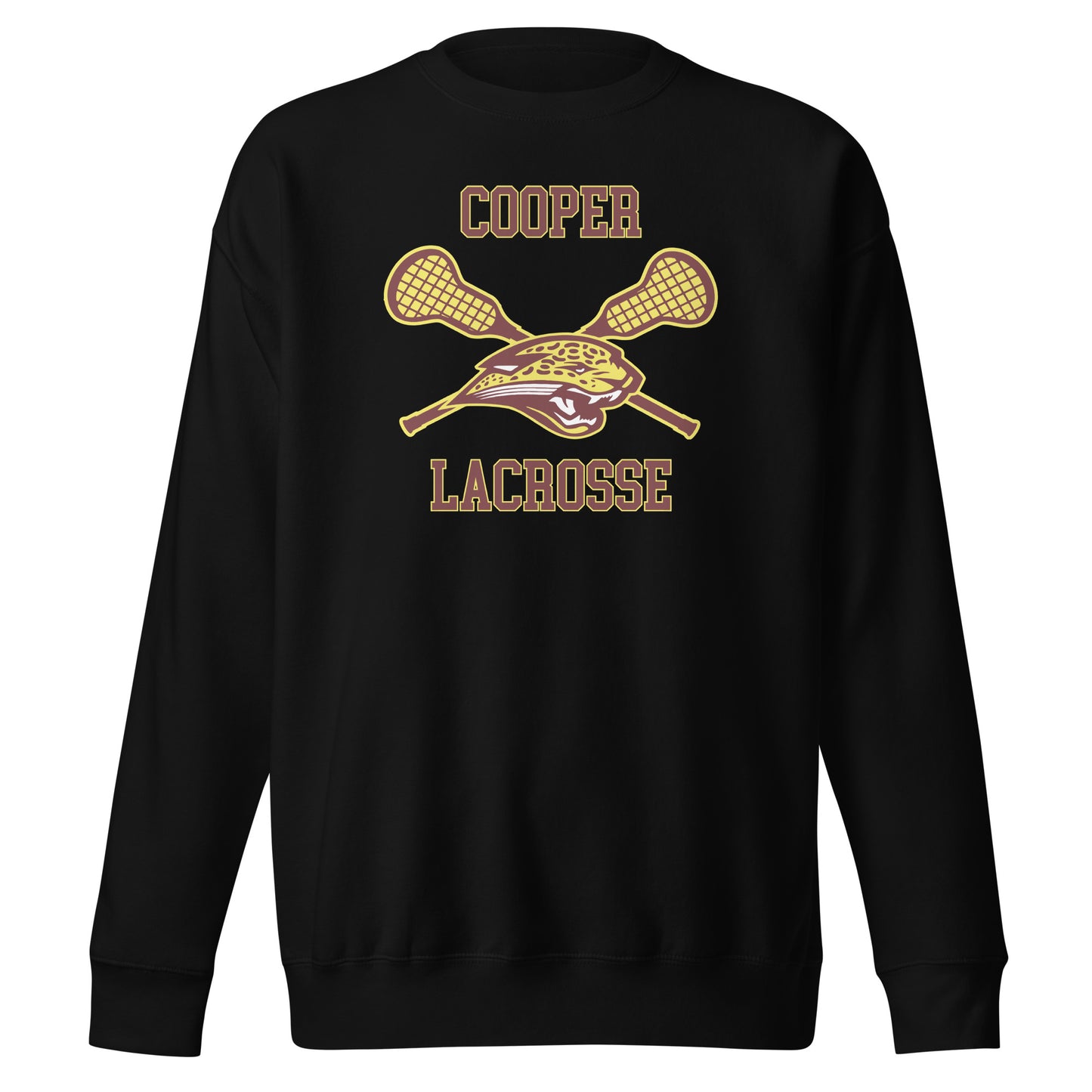 Adult Cooper Lacrosse Cotton Heritage Crewneck Sweatshirt