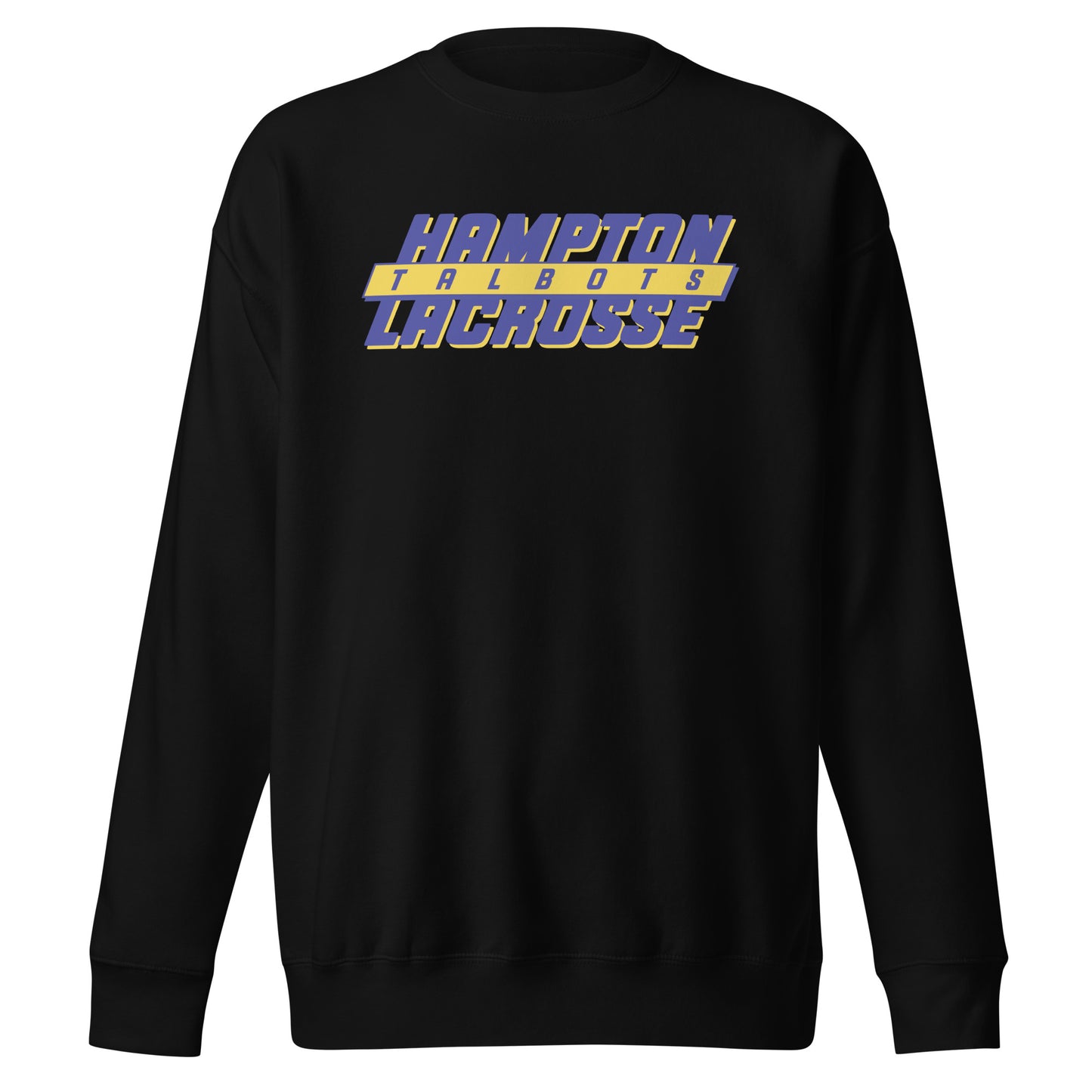Adult Hampton Lacrosse Cotton Heritage Crewneck Sweatshirt
