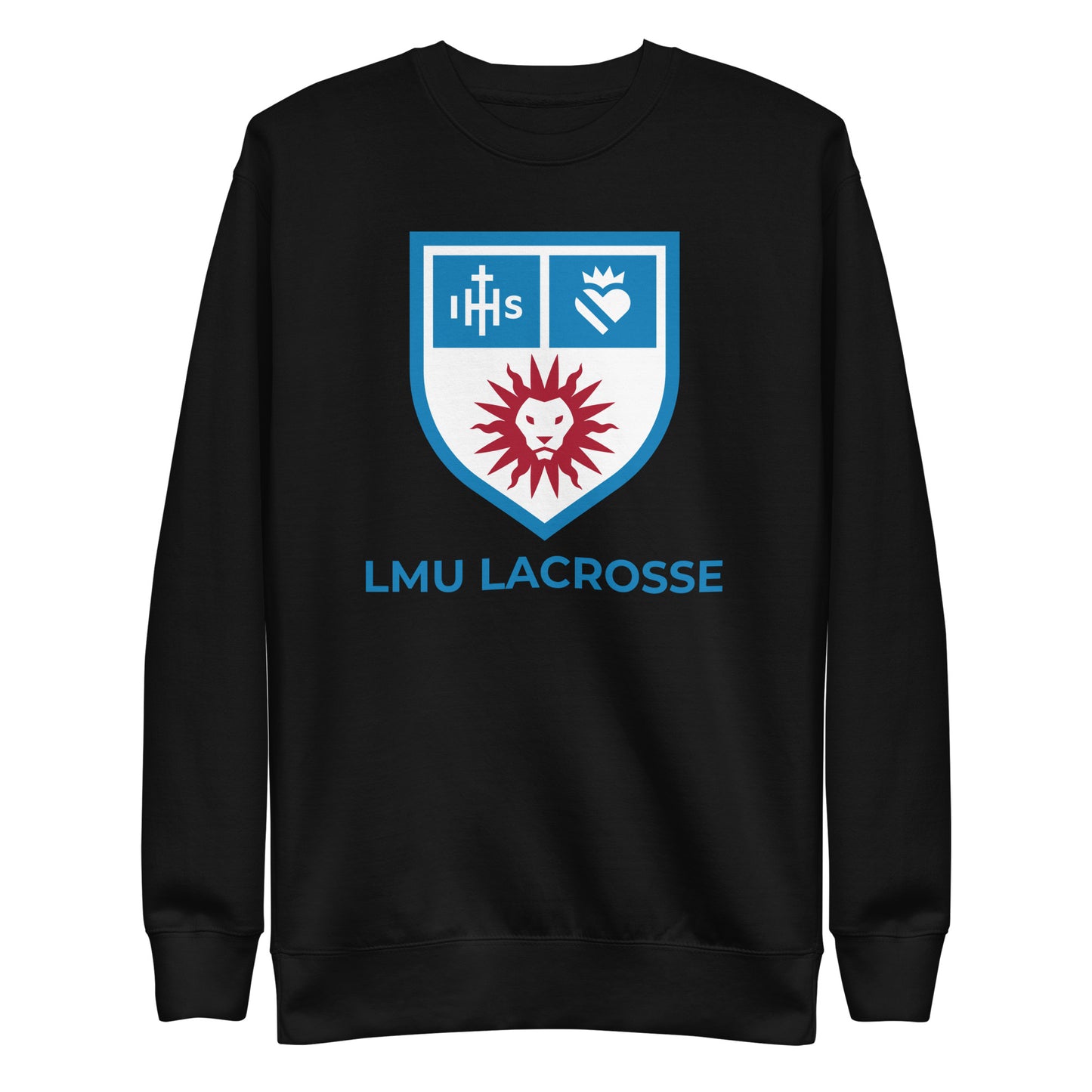 Adult LMU Lacrosse Crewneck Sweatshirt