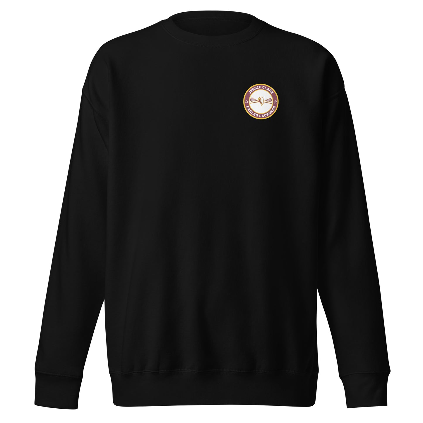Adult JCMS Lacrosse Cotton Heritage Crewneck Sweatshirt