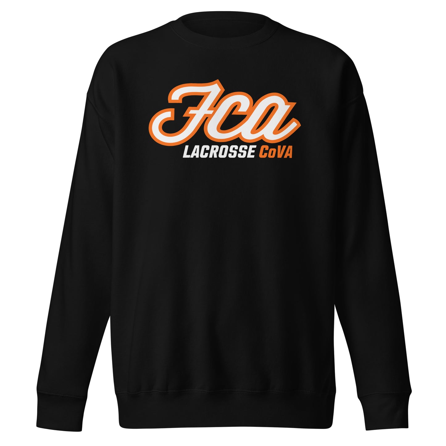 Adult FCA Lacrosse Cotton Heritage Crewneck Sweatshirt