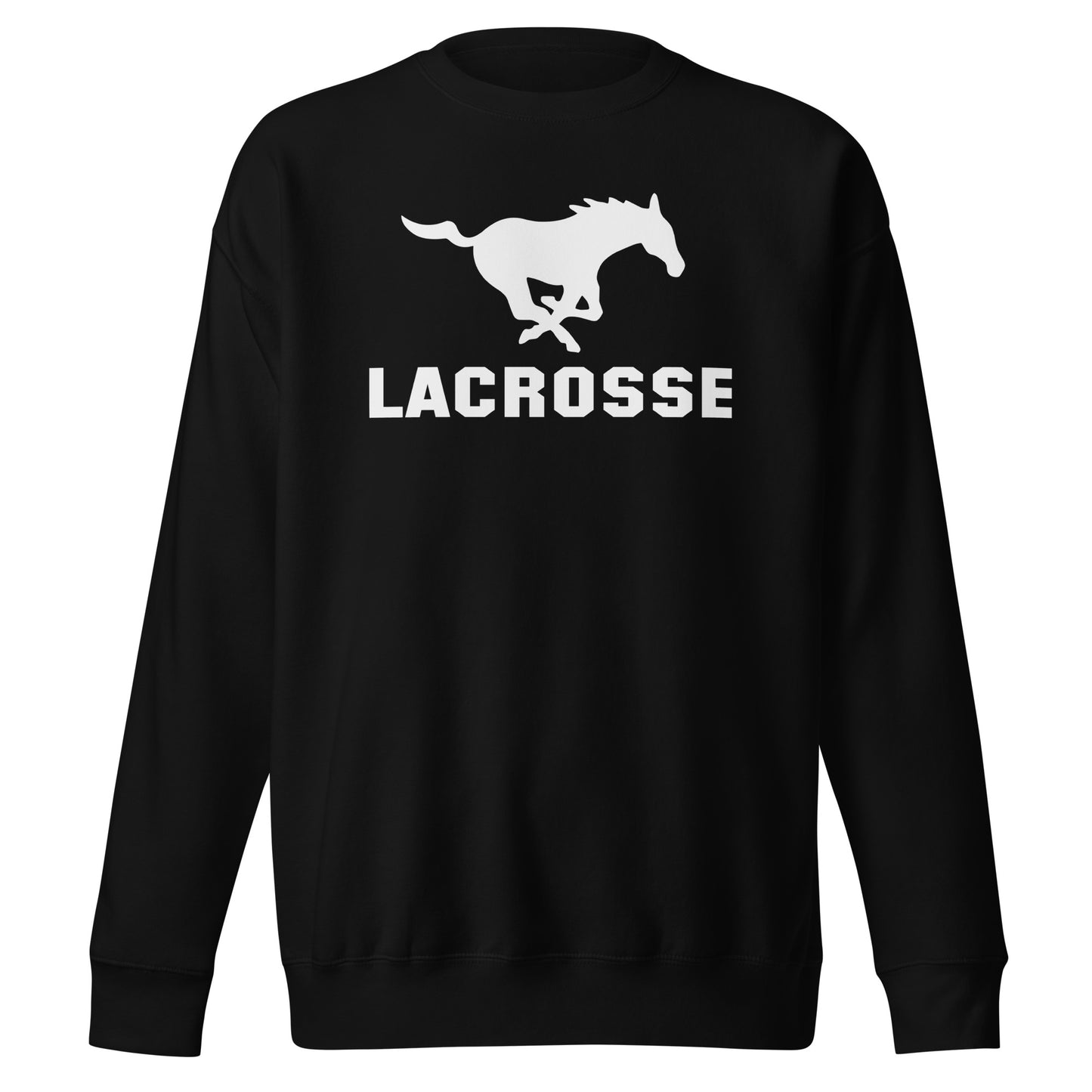 Adult Mountain Crest Lacrosse Cotton Heritage Crewneck Sweatshirt