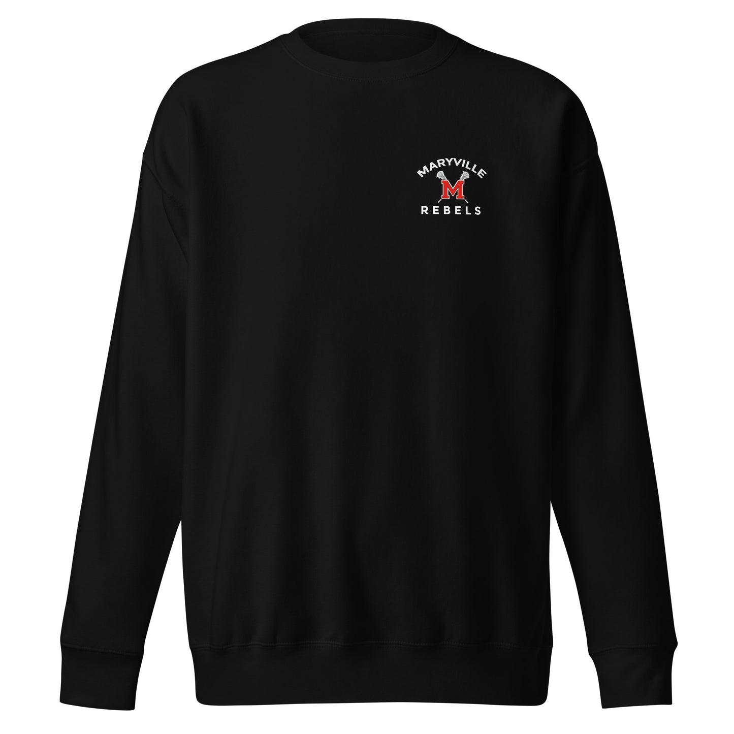 Adult Maryville Lacrosse Cotton Heritage Crewneck Sweatshirt