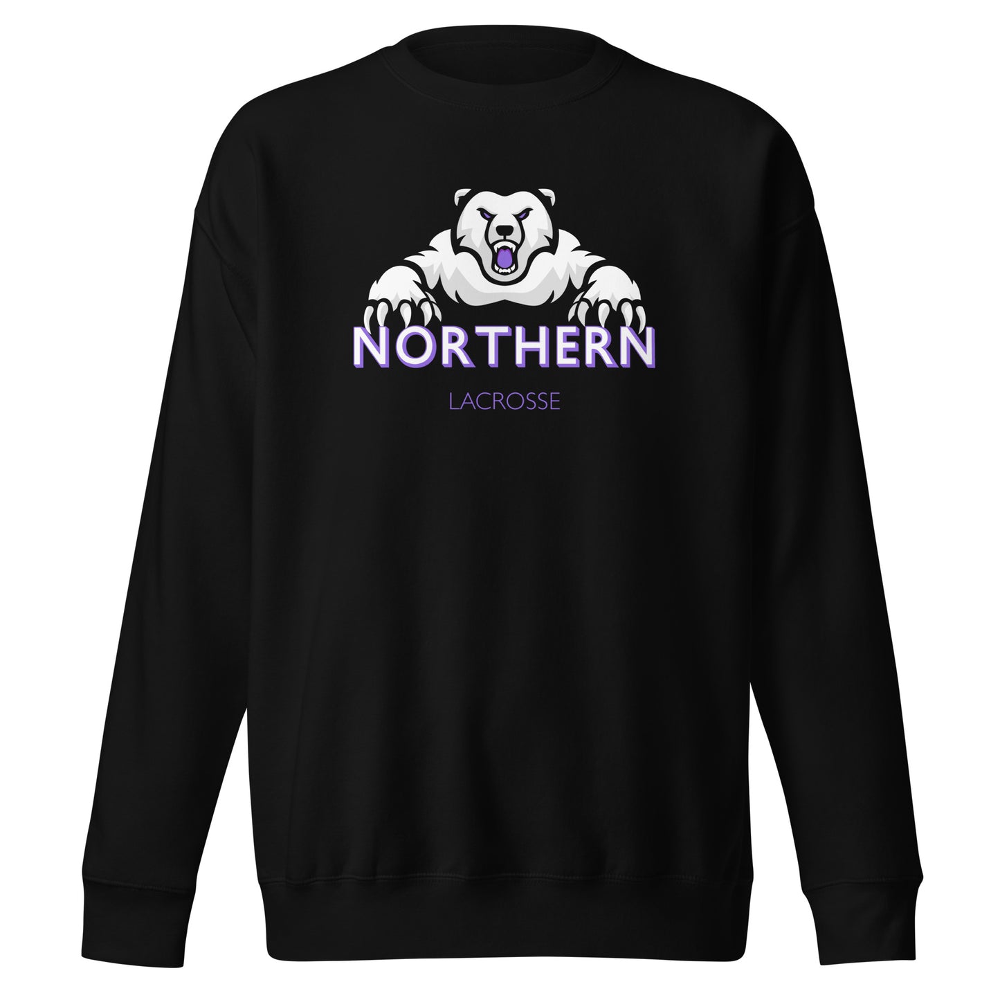 Adult Northern York Lacrosse Cotton Heritage Crewneck Sweatshirt