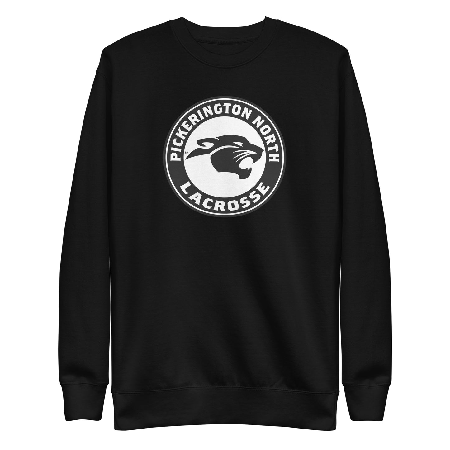 Adult Pickerington North Lacrosse Cotton Heritage Crewneck Sweatshirt