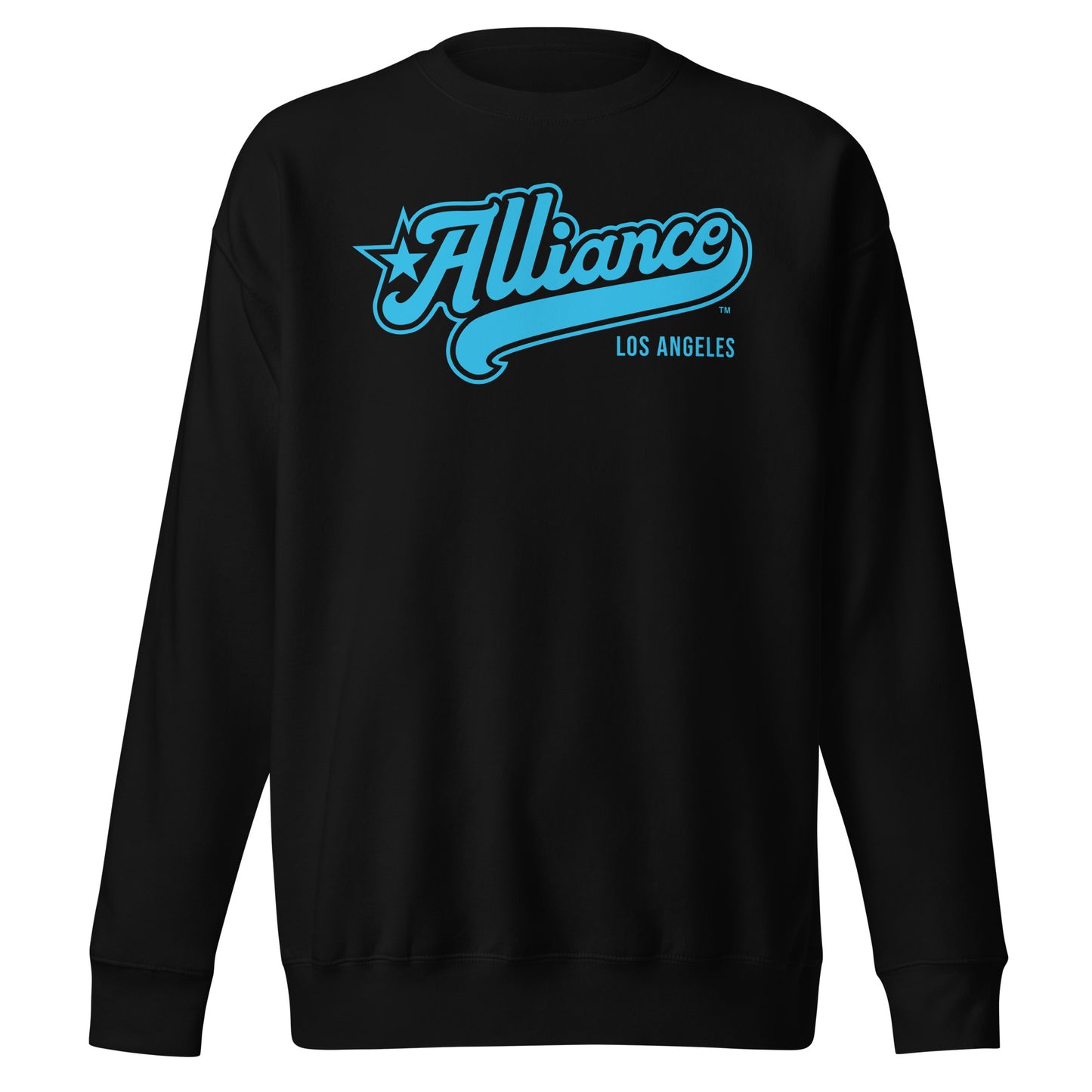Adult LA Alliance Lacrosse Cotton Heritage Crewneck Sweatshirt