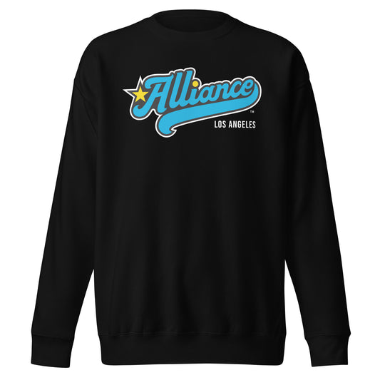 Adult LA Alliance Lacrosse Cotton Heritage Crewneck Sweatshirt