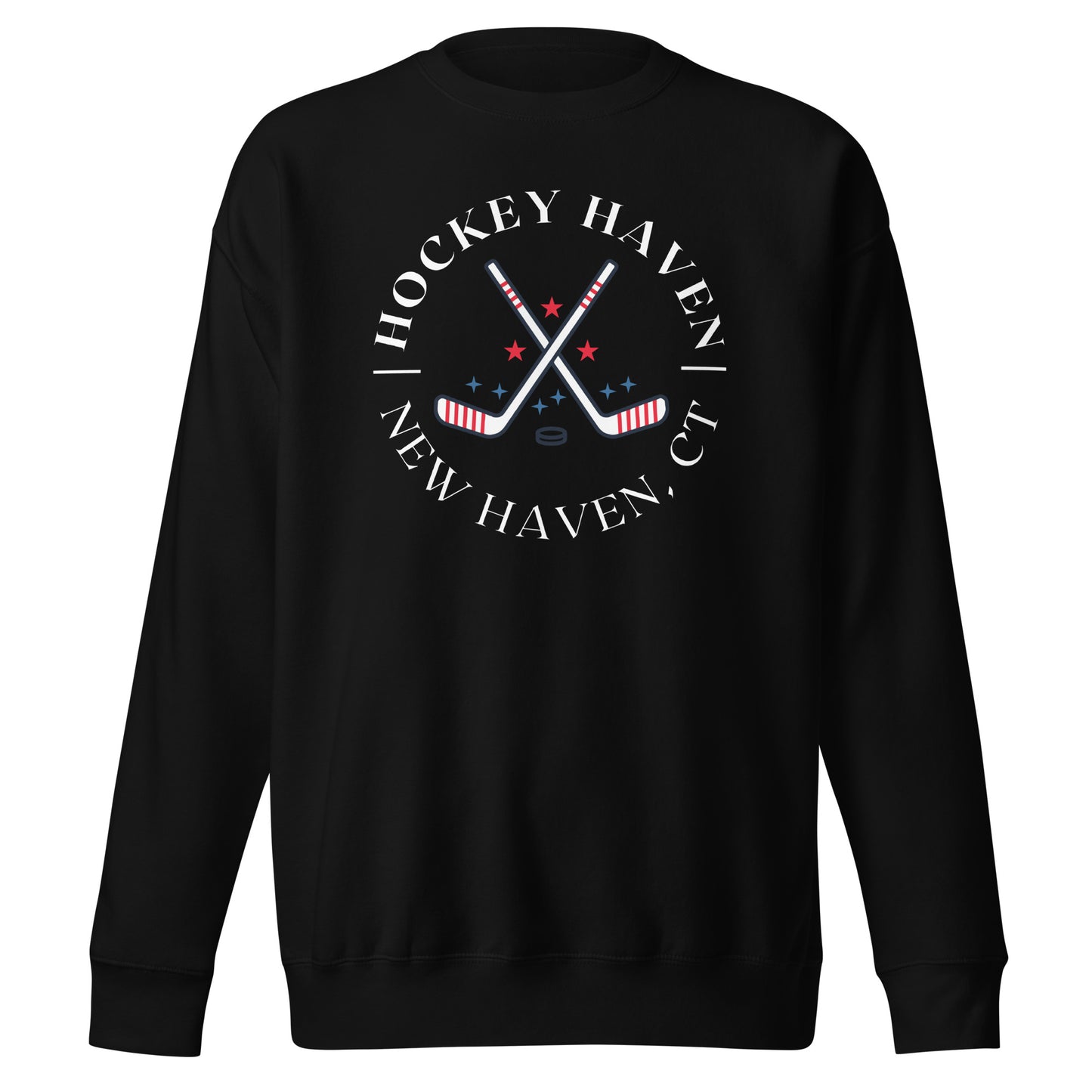 Adult Hockey Haven Cotton Heritage Crewneck Sweatshirt