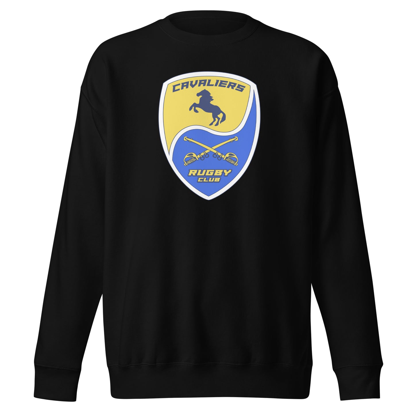 Adult Cavaliers Rugby Cotton Heritage Crewneck Sweatshirt