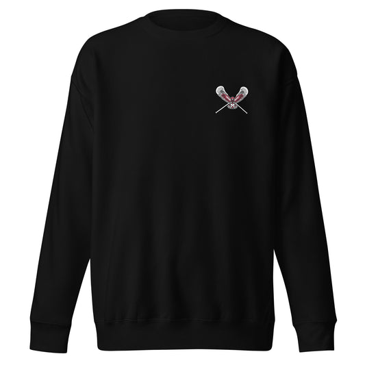 Adult Montrose Lacrosse Cotton Heritage Crewneck Sweatshirt