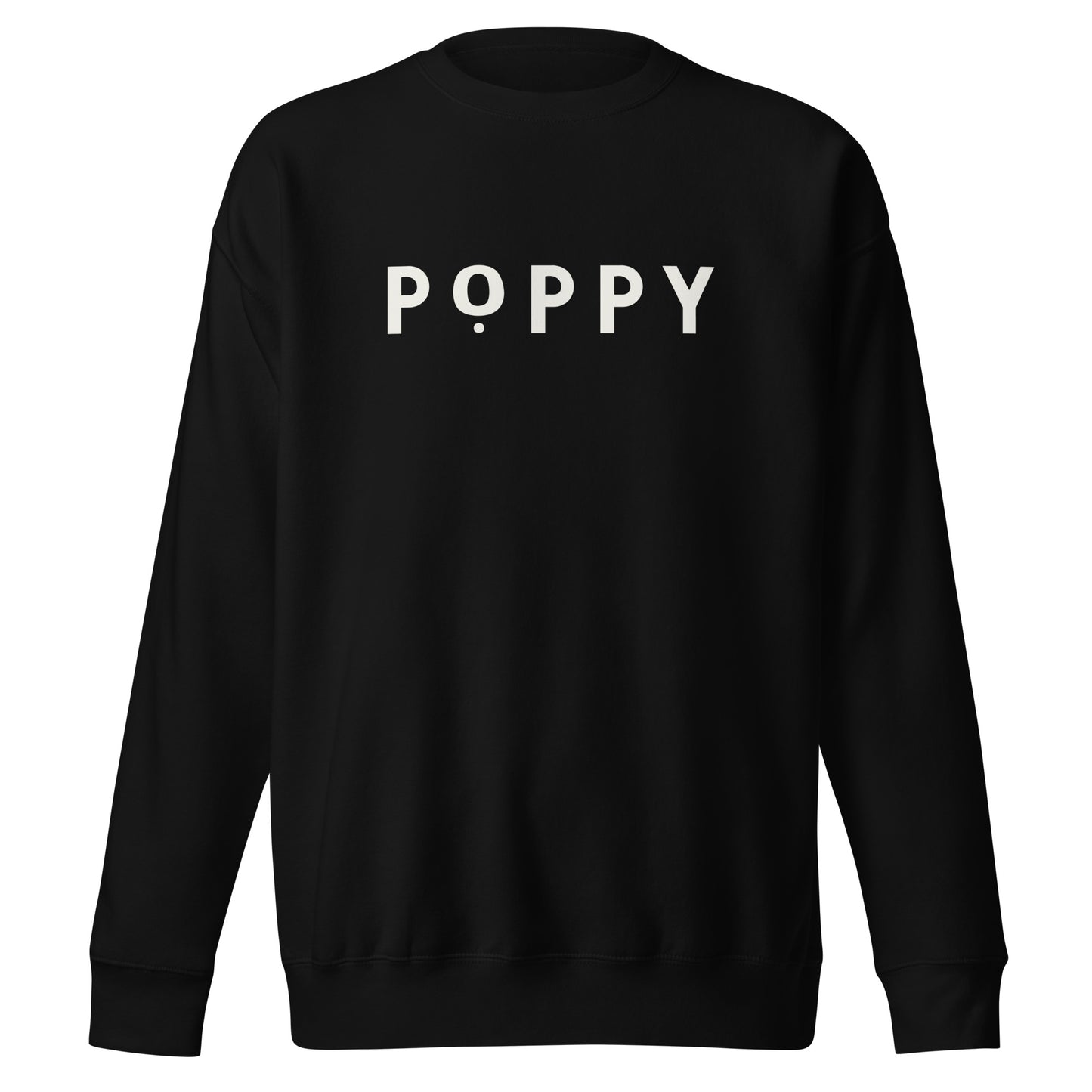 Adult Poppy Flowers Cotton Heritage Crewneck
