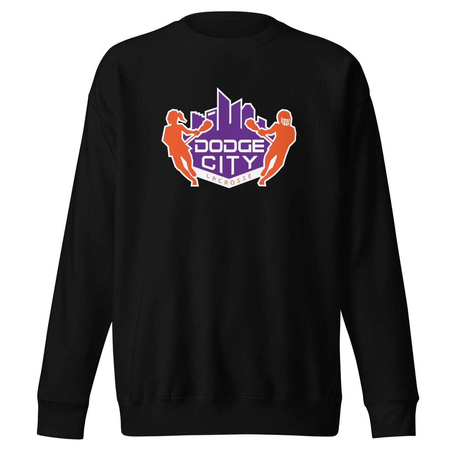 Adult Dodge City Lacrosse Cotton Heritage Sweatshirt