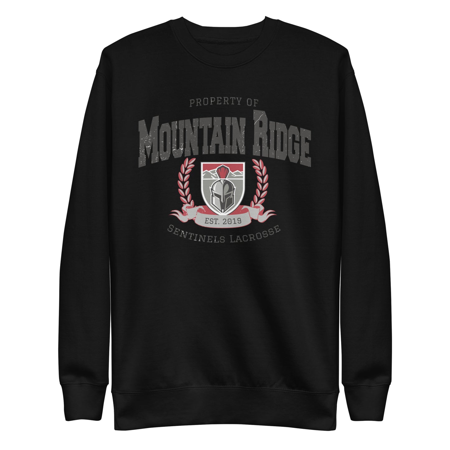 Adult  Mountain Ridge Sentinels Lacrosse Cotton Heritage Sweatshirt