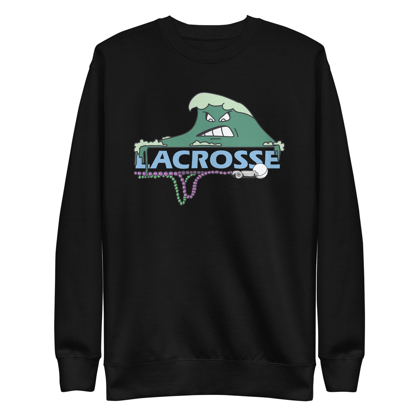 Adult Tulane Lacrosse Cotton Heritage Sweatshirt